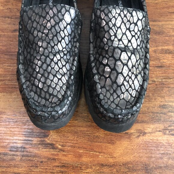 Donald J. Pliner Rio Women’s Size 9 M Embossed‎ Crocodile Shoes Lug Sole - Picture 2 of 11